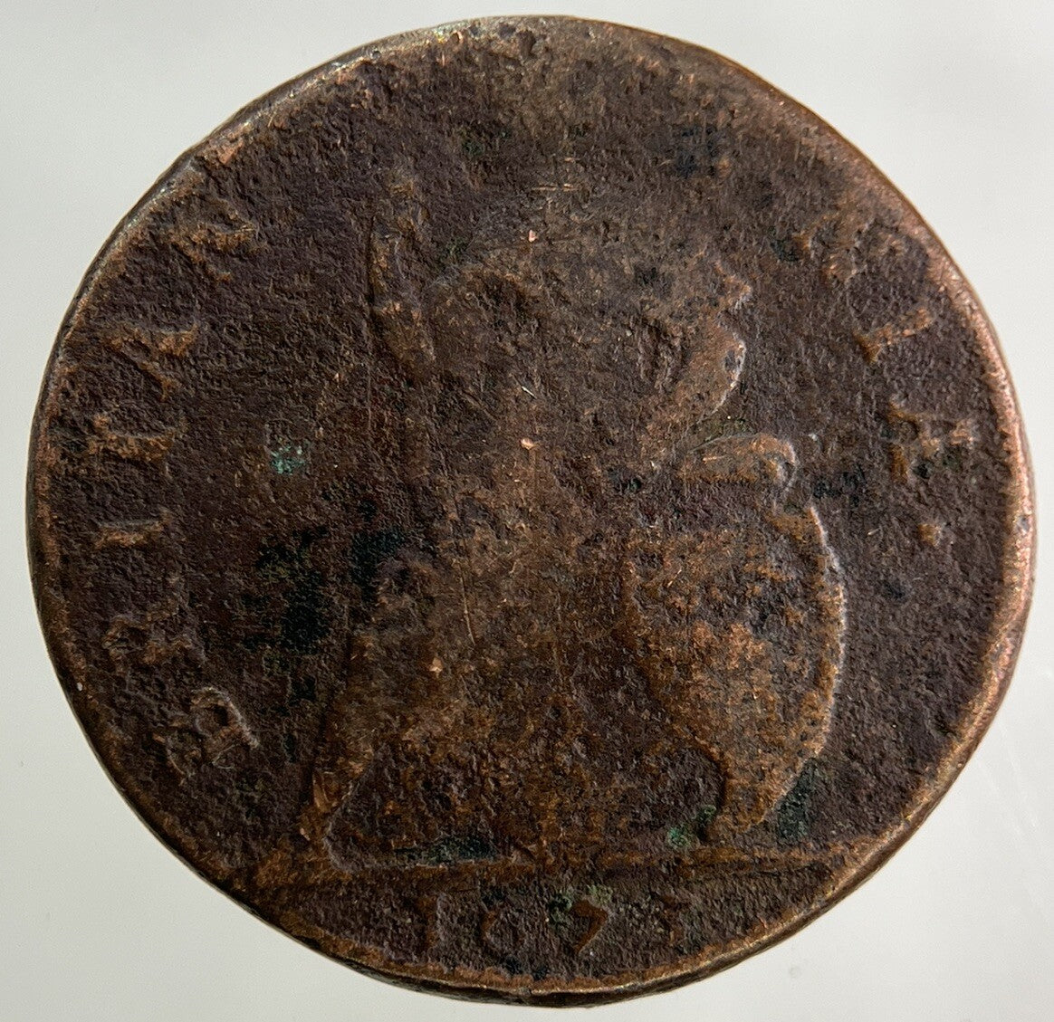 1673 Charles II 2nd Farthing Coin | Collectable Grade