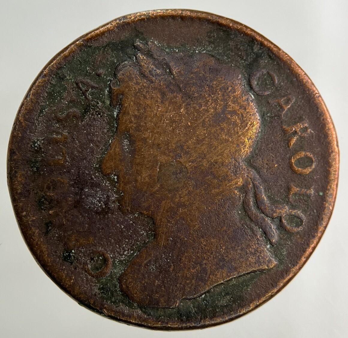 1675 Charles II 2nd Farthing Coin | Collectable Grade