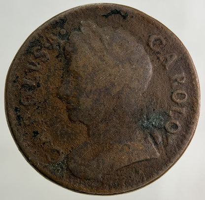 1675 Charles II 2nd Farthing Coin | Collectable Grade