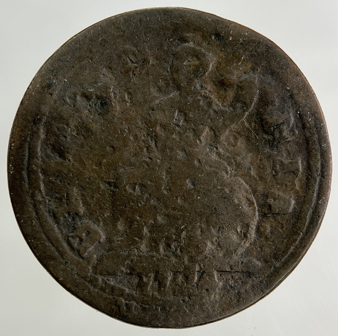 1724 George II 2nd Farthing Coin | Collectable Grade