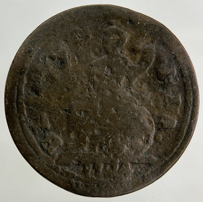 1724 George II 2nd Farthing Coin | Collectable Grade