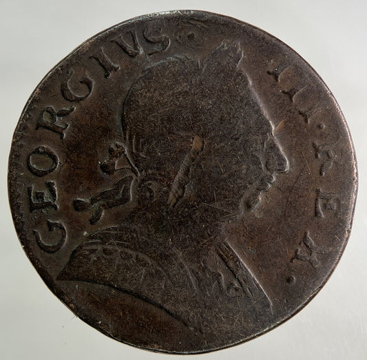 1775 George III 3rd Half-Penny Coin | Fine Collectable Grade