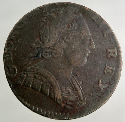 1775 George III 3rd Half-Penny Coin | Fine Collectable Grade