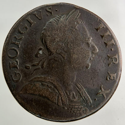 1775 George III 3rd Half-Penny Coin | Fine Collectable Grade