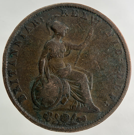 1831 William IV Half-Penny Coin | Collectable Grade