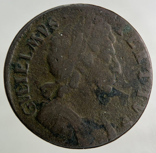 1699 William III 3rd Half-Penny Coin | Fine Collectable Grade
