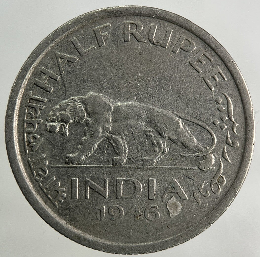 1946 India Half Rupee Coin | Fine Collectable Grade