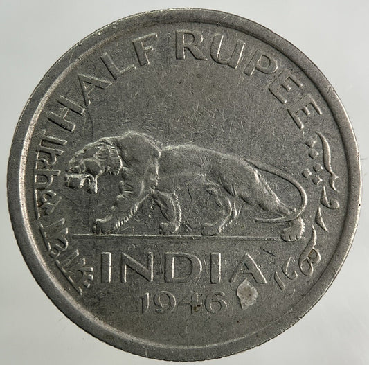 1946 India Half Rupee Coin | Fine Collectable Grade