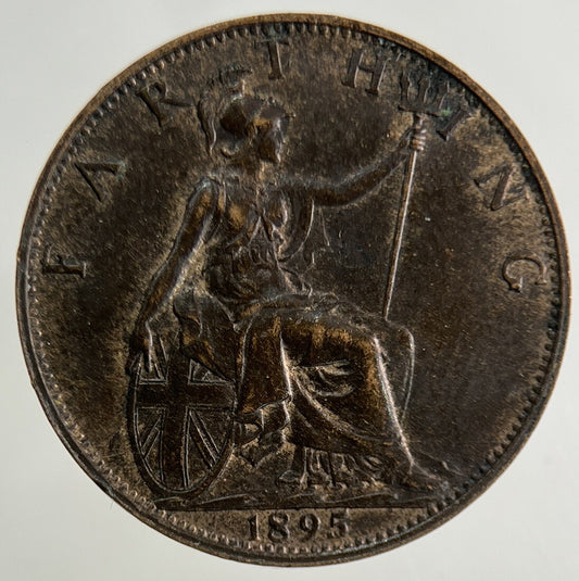 1895 Victoria Farthing Coin | Very High Grade