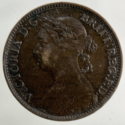 1881 Victoria Farthing Coin | Fine Collectable Grade