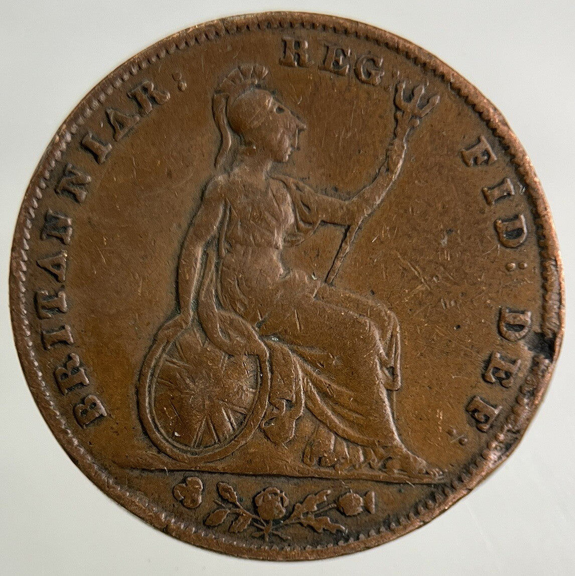1854 Victoria Farthing Coin | Fine Collectable Grade