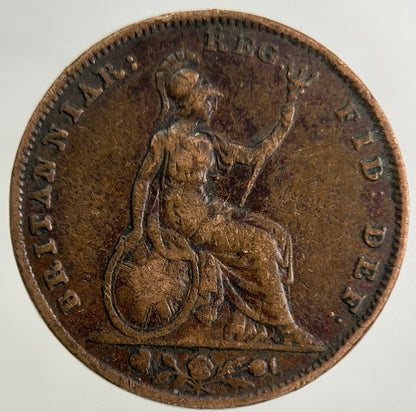 1854 Victoria Farthing Coin | Fine Collectable Grade