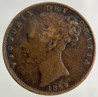 1854 Victoria Farthing Coin | Fine Collectable Grade