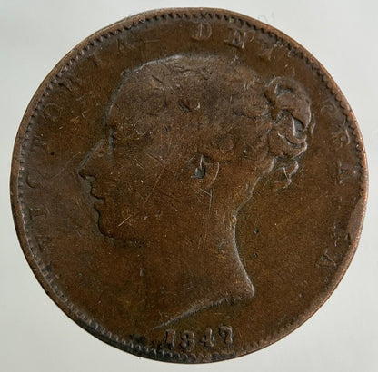 1847 Victoria Farthing Coin | Collectable Grade