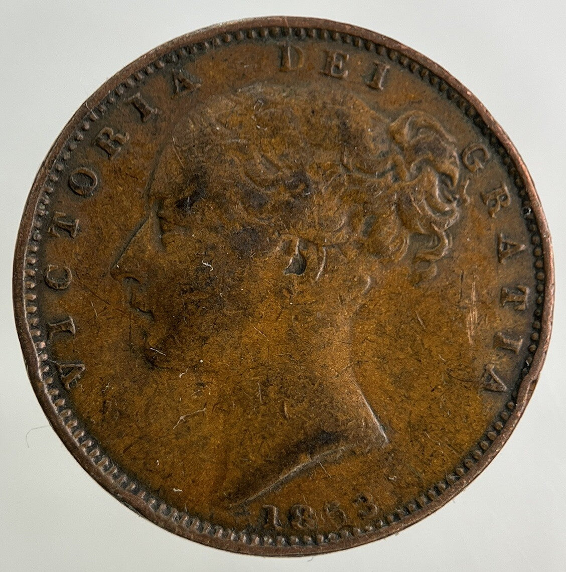 1853 Victoria Farthing Coin | Collectable Grade