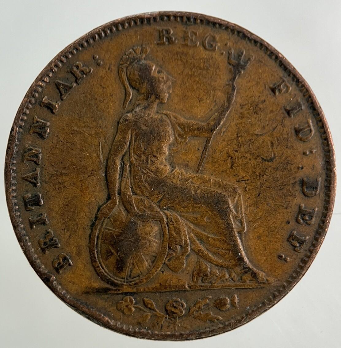 1853 Victoria Farthing Coin | Collectable Grade