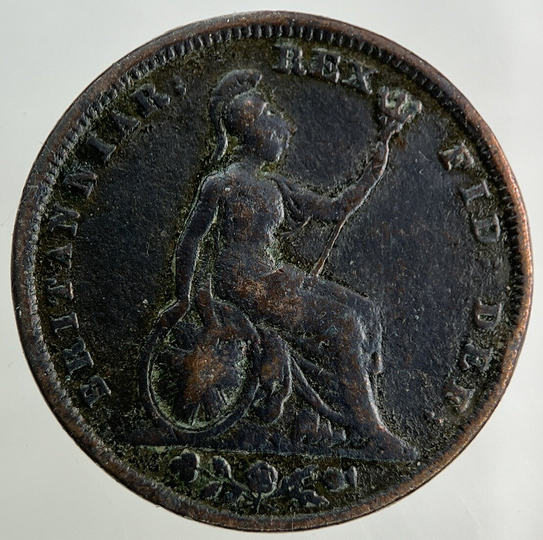 1828 Victoria Farthing Coin | Collectable Grade