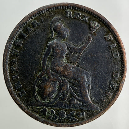 1828 Victoria Farthing Coin | Collectable Grade