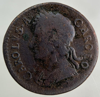 1675 Charles II 2nd Farthing Coin | Collectable Grade