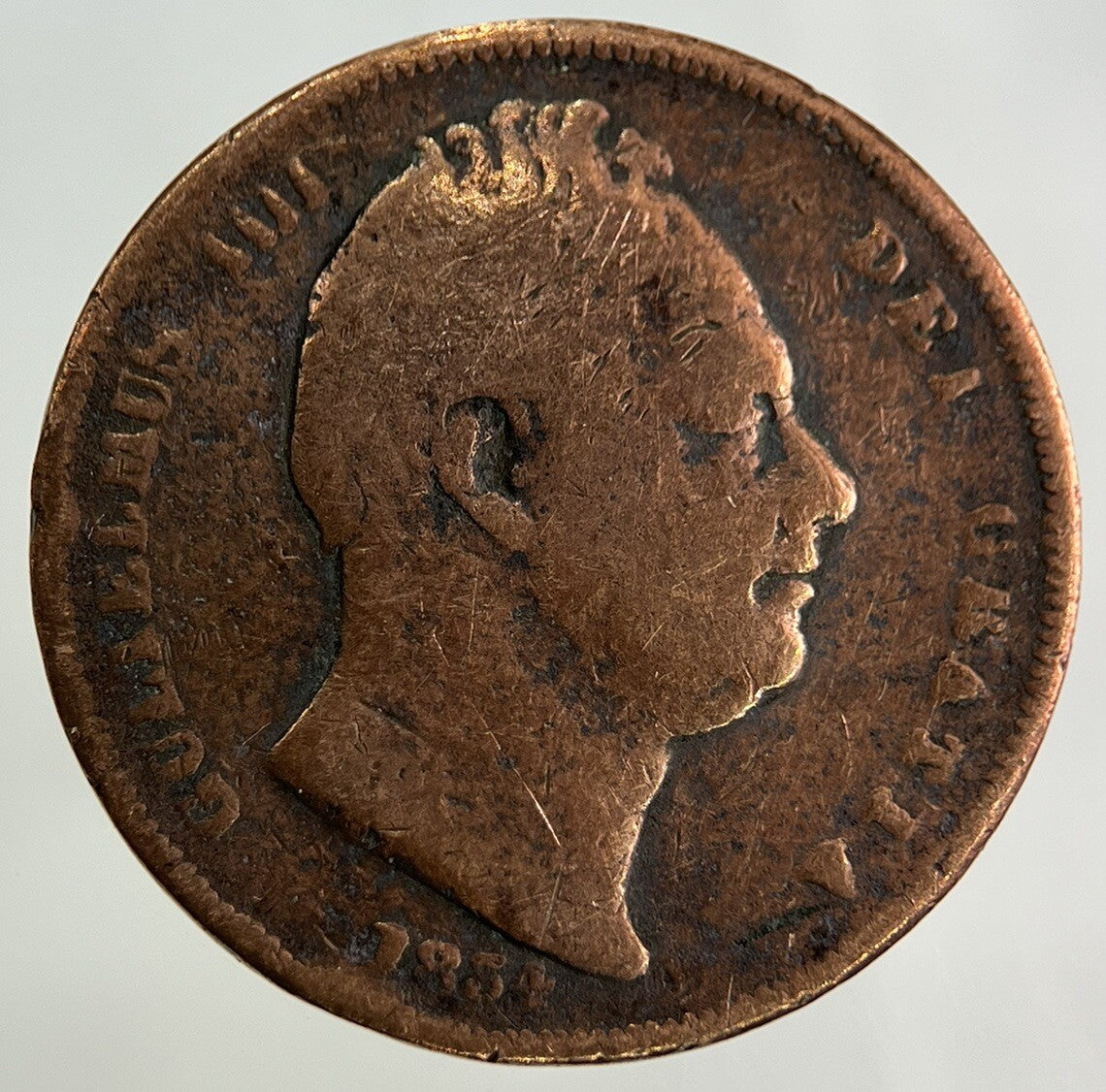 1834 William IV Farthing Coin | Collectable Grade