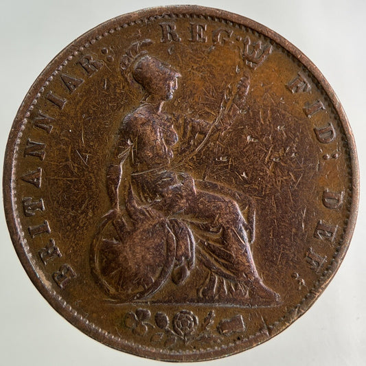 1855 Victoria Half-Penny Coin | Collectable Grade