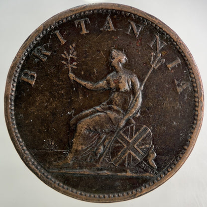1806 George III 3rd Half-Penny Coin | Very High Grade