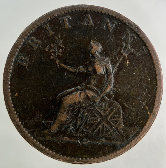 1807 George III 3rd Half-Penny Coin | Very High Grade