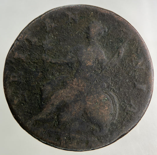 1747 George II 2nd Half-Penny Coin | Collectable Grade