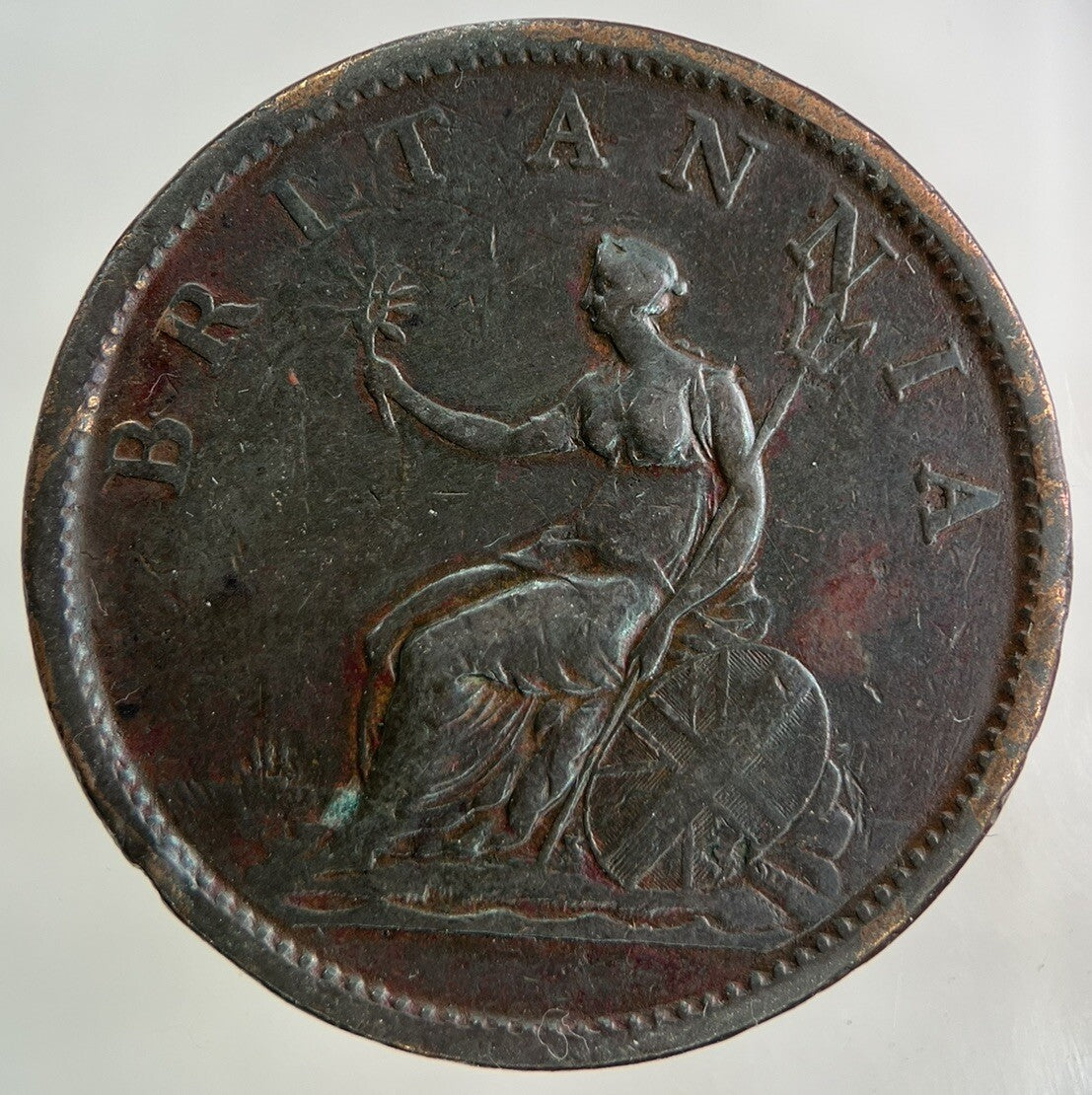 1806 George III 3rd One Penny Coin | Fine Collectable Grade