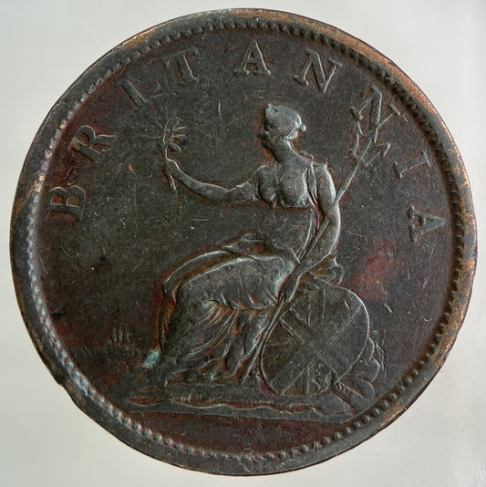 1806 George III 3rd One Penny Coin | Fine Collectable Grade