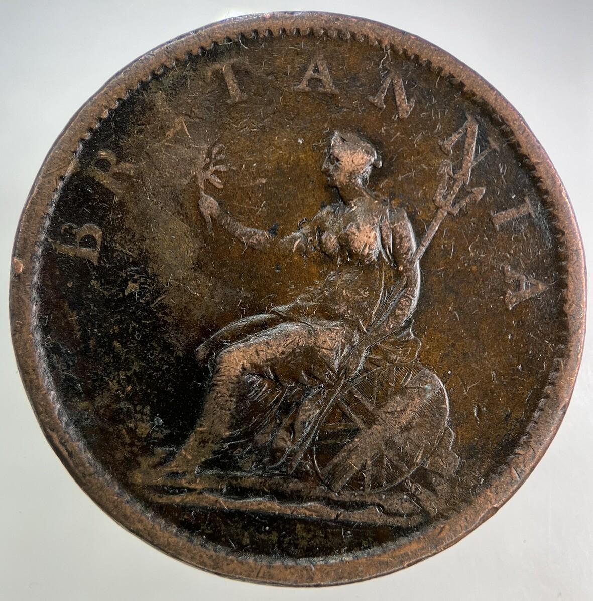 1806 George III 3rd One Penny Coin | Fine Collectable Grade