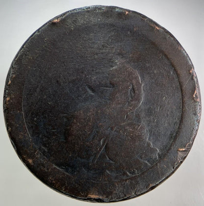 1797 George III 3rd Cartwheel One Penny Coin | Fair Grade