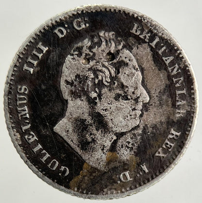 1836 William IV Groat Four-Pence Silver Coin | Fine Collectable Grade