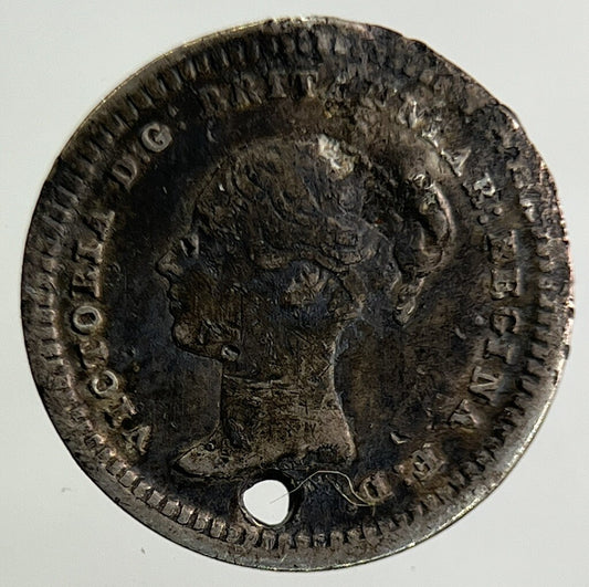 1843 Victoria Three Half Pence 1 1/2 Silver Coin | Collectable Grade
