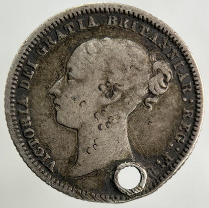 1873 Victoria Sixpence Silver Coin | Fine Collectable Grade