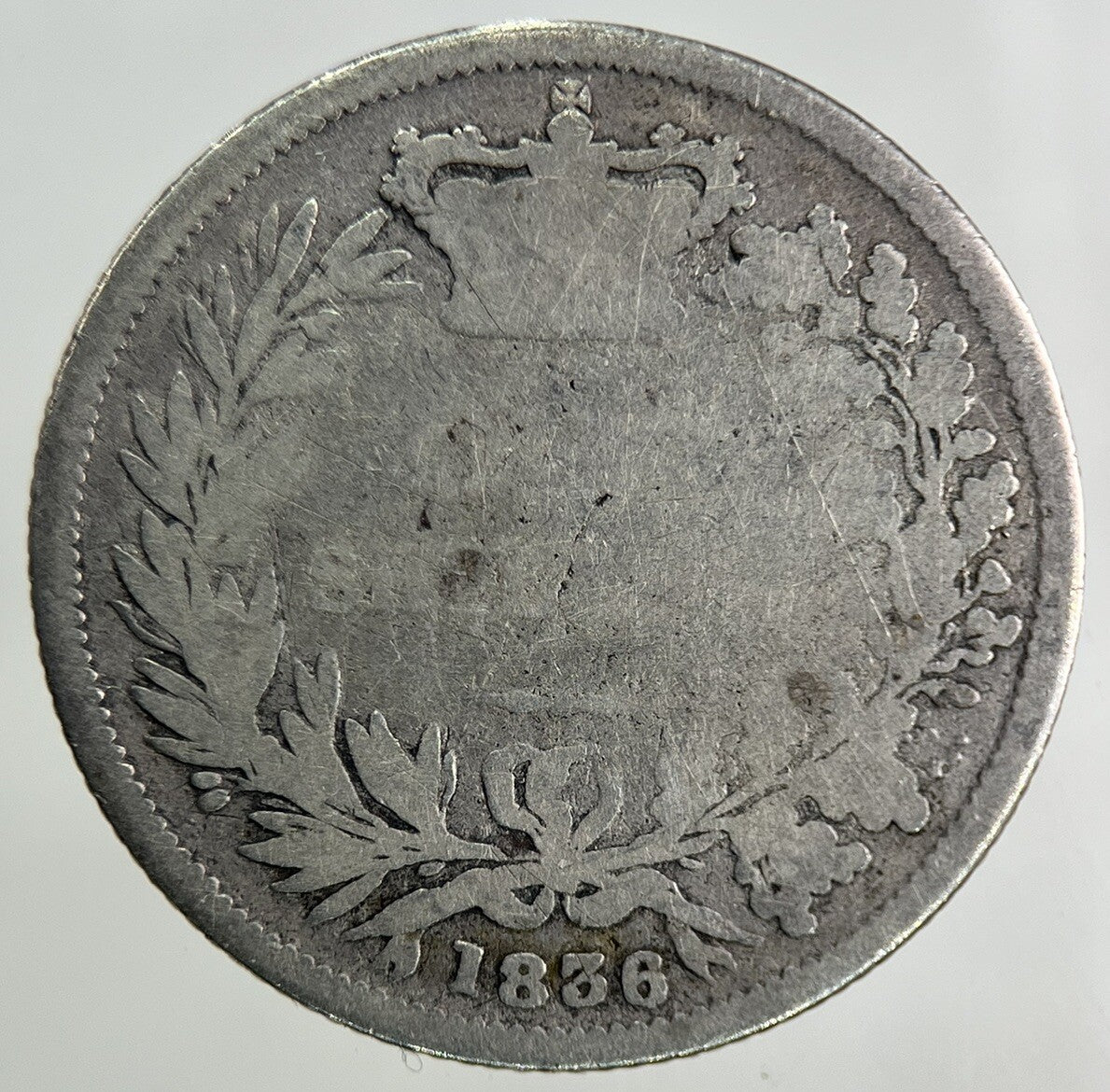 1836 William IV Shilling Silver Coin | Fair Grade