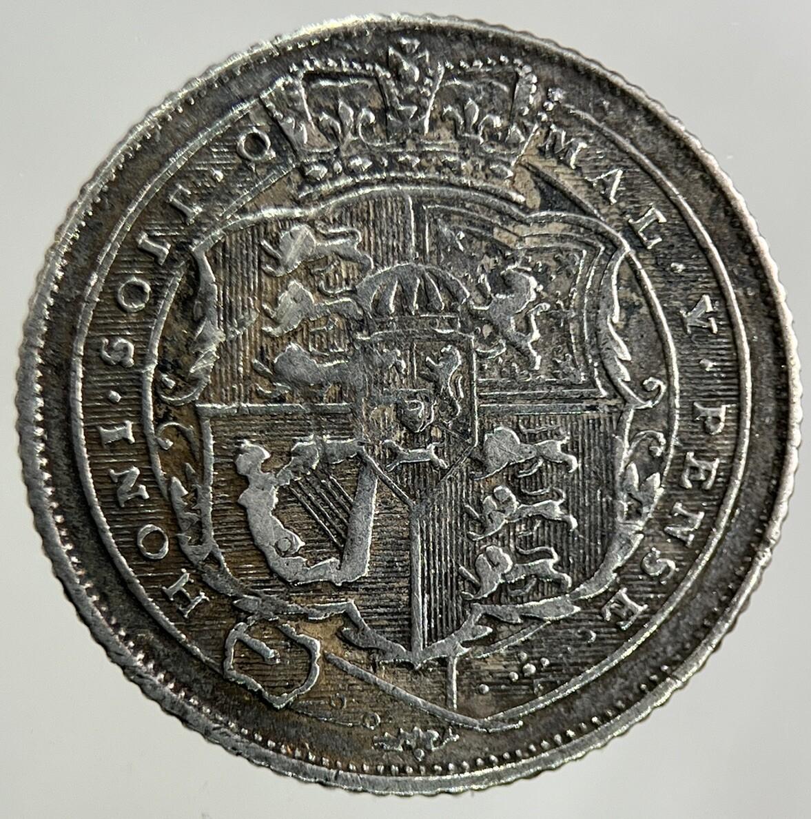 1818 George III 3rd Sixpence Silver Coin | Fine Collectable Grade