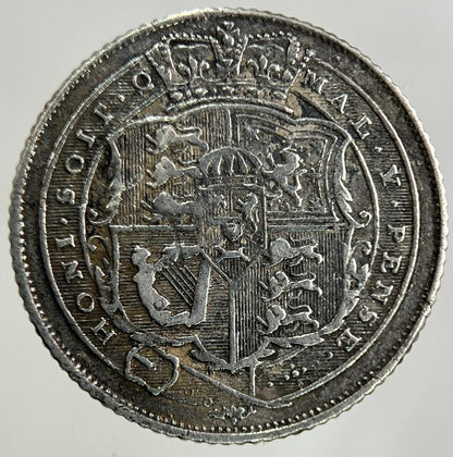 1818 George III 3rd Sixpence Silver Coin | Fine Collectable Grade