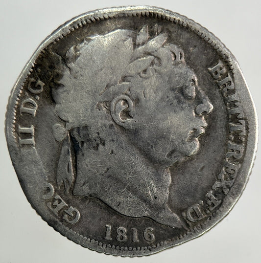 1816 George III 3rd Sixpence Silver Coin | Collectable Grade