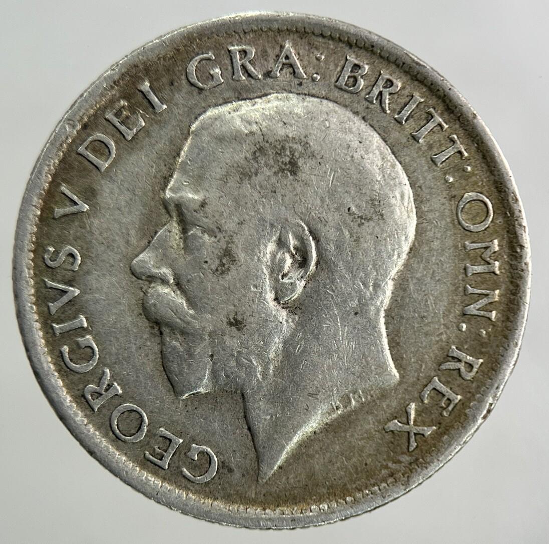 1915 George V Shilling Silver Coin | Fine Collectable Grade