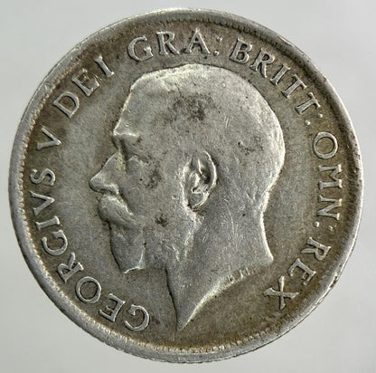 1915 George V Shilling Silver Coin | Fine Collectable Grade