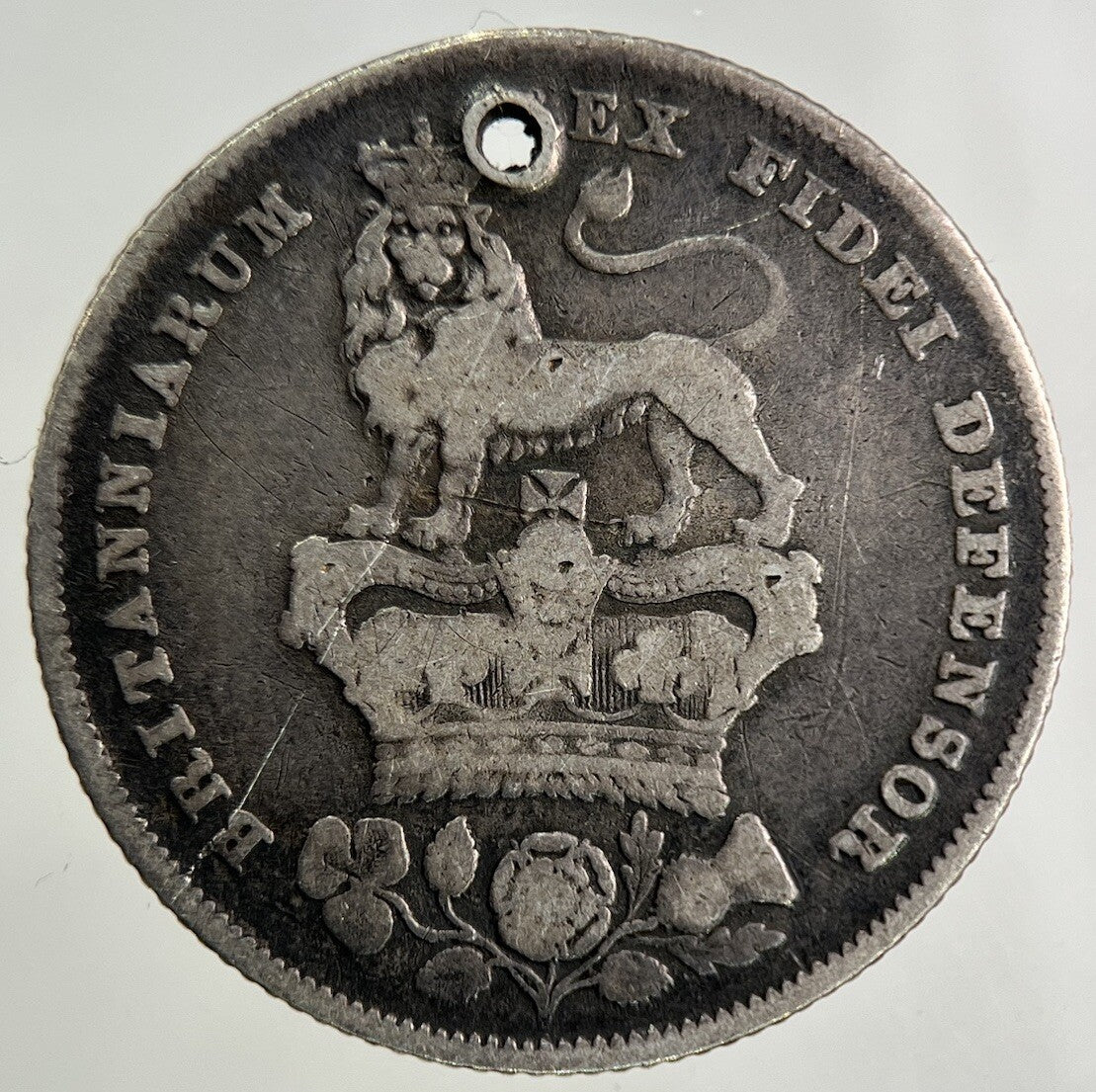 1826 George IV Shilling Silver Coin | Fine Collectable Grade