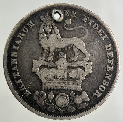 1826 George IV Shilling Silver Coin | Fine Collectable Grade