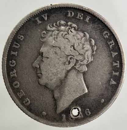 1826 George IV Shilling Silver Coin | Fine Collectable Grade