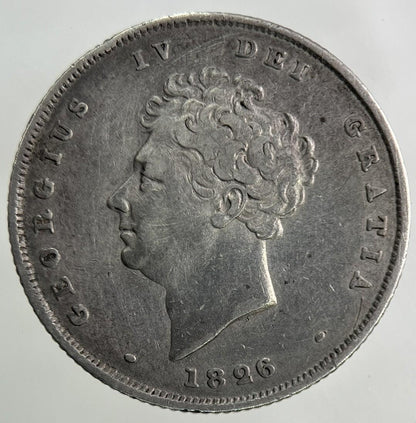 1826 George IV Shilling Silver Coin | Very High Grade