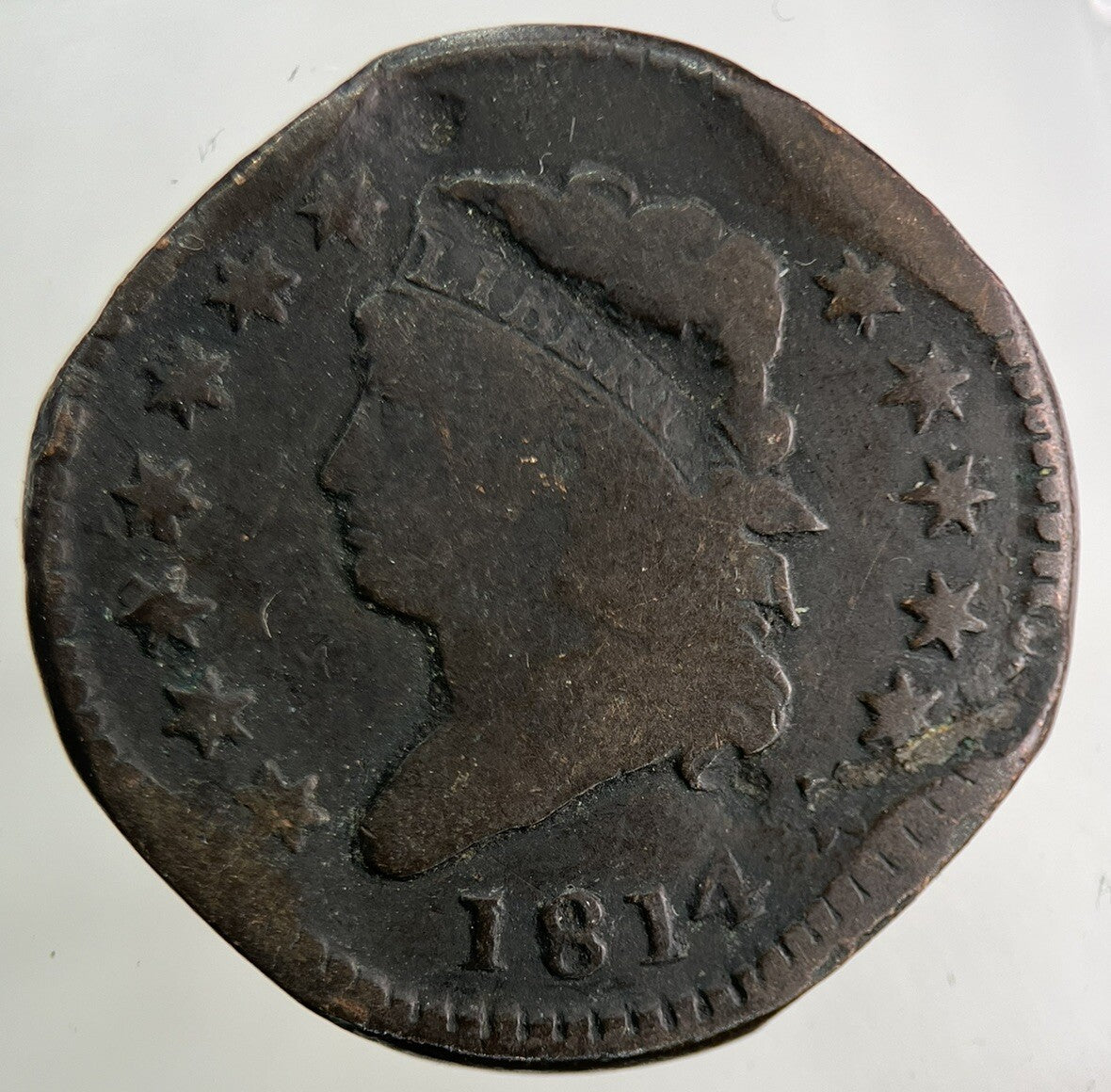 1814 US USA One Cent Coin | Collectable Grade