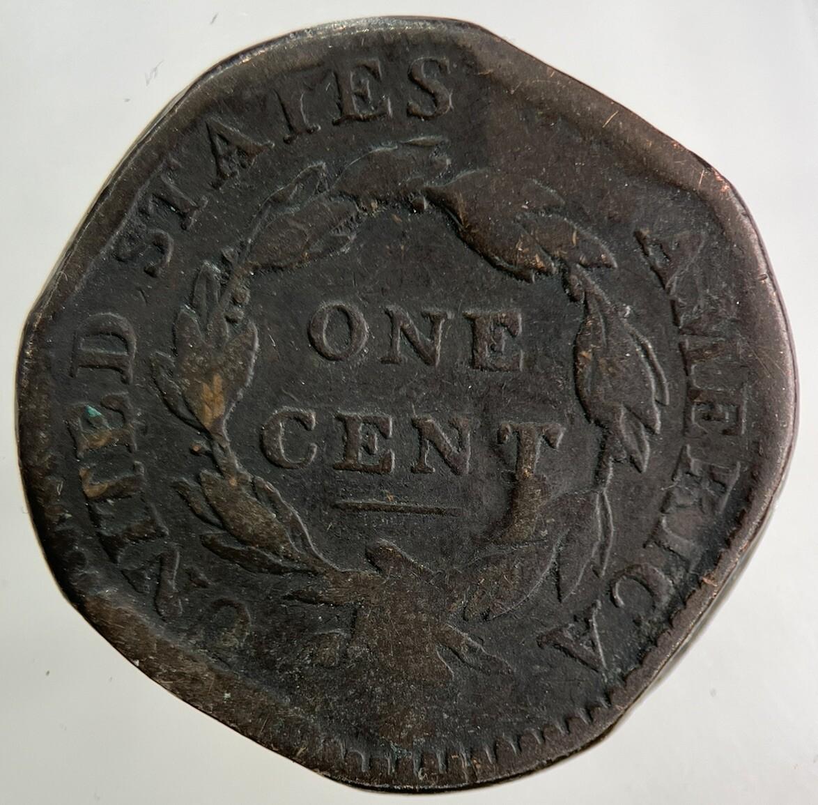 1814 US USA One Cent Coin | Collectable Grade