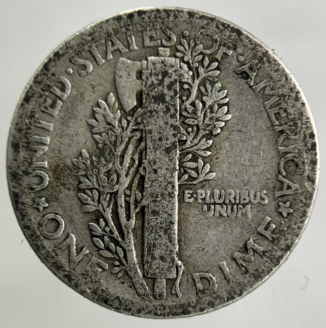 1923 US USA Mercury Dime Silver Coin | Collectable Grade