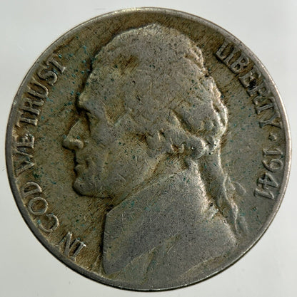 1941 US USA Nickel 5 Cents Coin | Collectable Grade