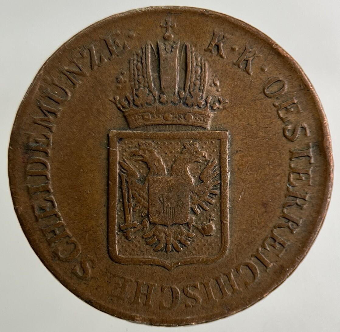 1816 Austria 1/2 Half Kreuzer Coin | Fine Collectable Grade